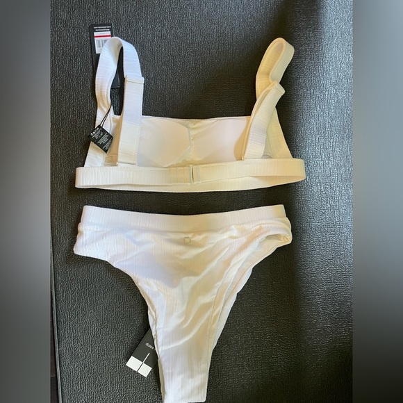 White Women's Swimwear Set - Picture 2 of 4
